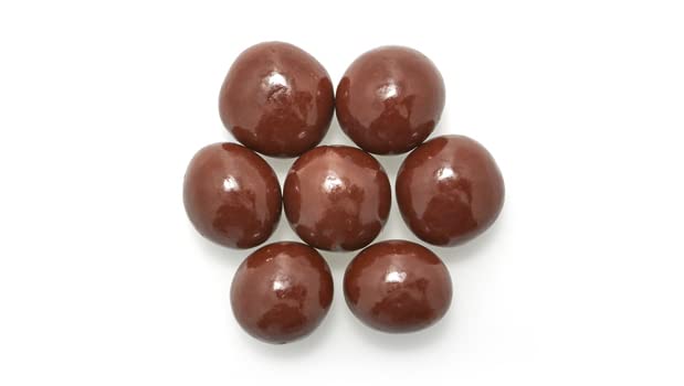 Yupik smooth, chewy ginger chocolate confections on a platter