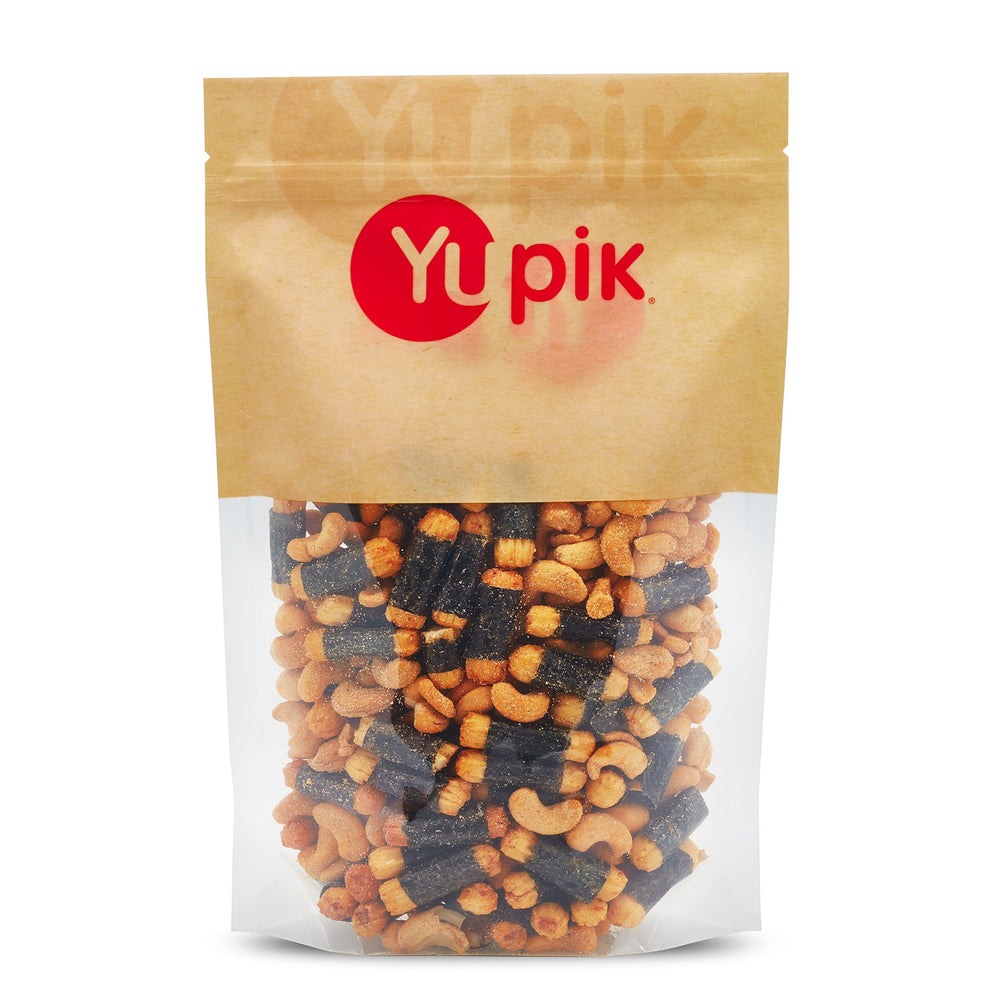 Yupik Sushi Cashew Mix pack front, ready for sharing at parties.