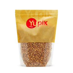Yupik Unsalted Roasted Soya Beans pack-shot showing crunchy on-the-go snack