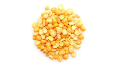 Yupik Organic Yellow Split Peas measured in cup for precise cooking