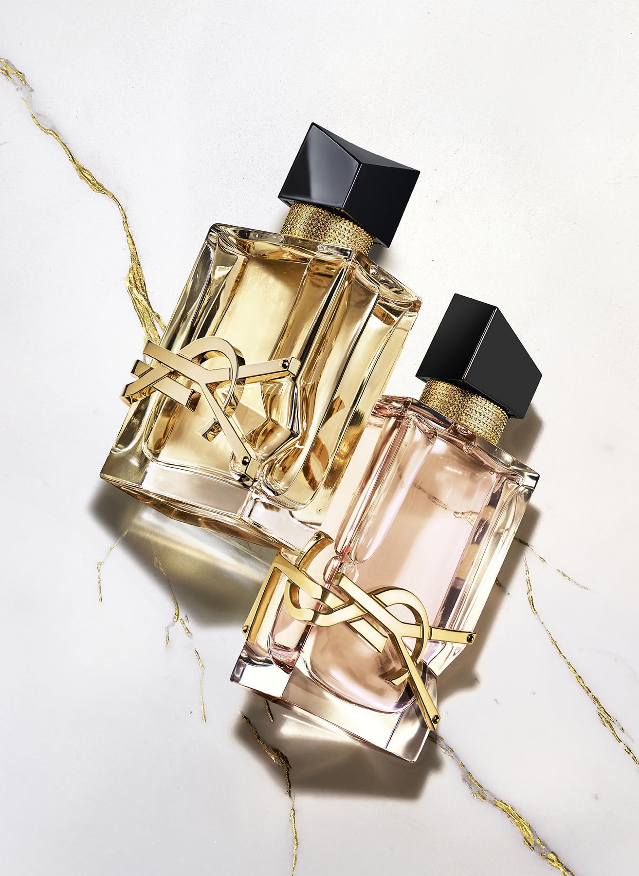 YSL Libre bottle pour shows effortless scent dispersion for occasions