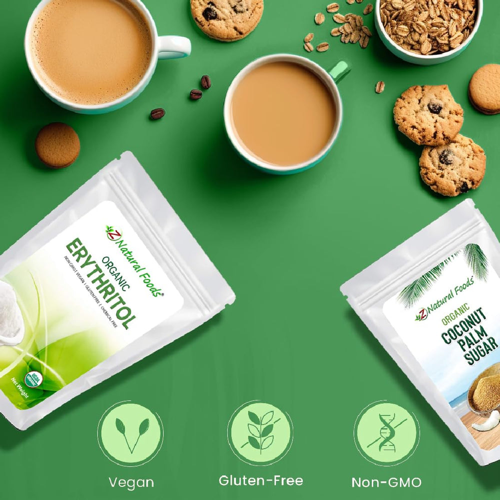 Z Natural Foods Erythritol supports keto and low-carb diets with zero calories