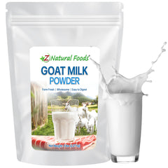 Z Natural Foods Goat Milk Powder packaging front, premium full cream product