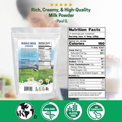 Z Natural Foods canister with a scoop above a measuring cup for baking and cooking.