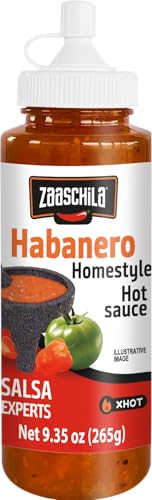 Vibrant red color from habanero and tomato in Zaaschila sauce.