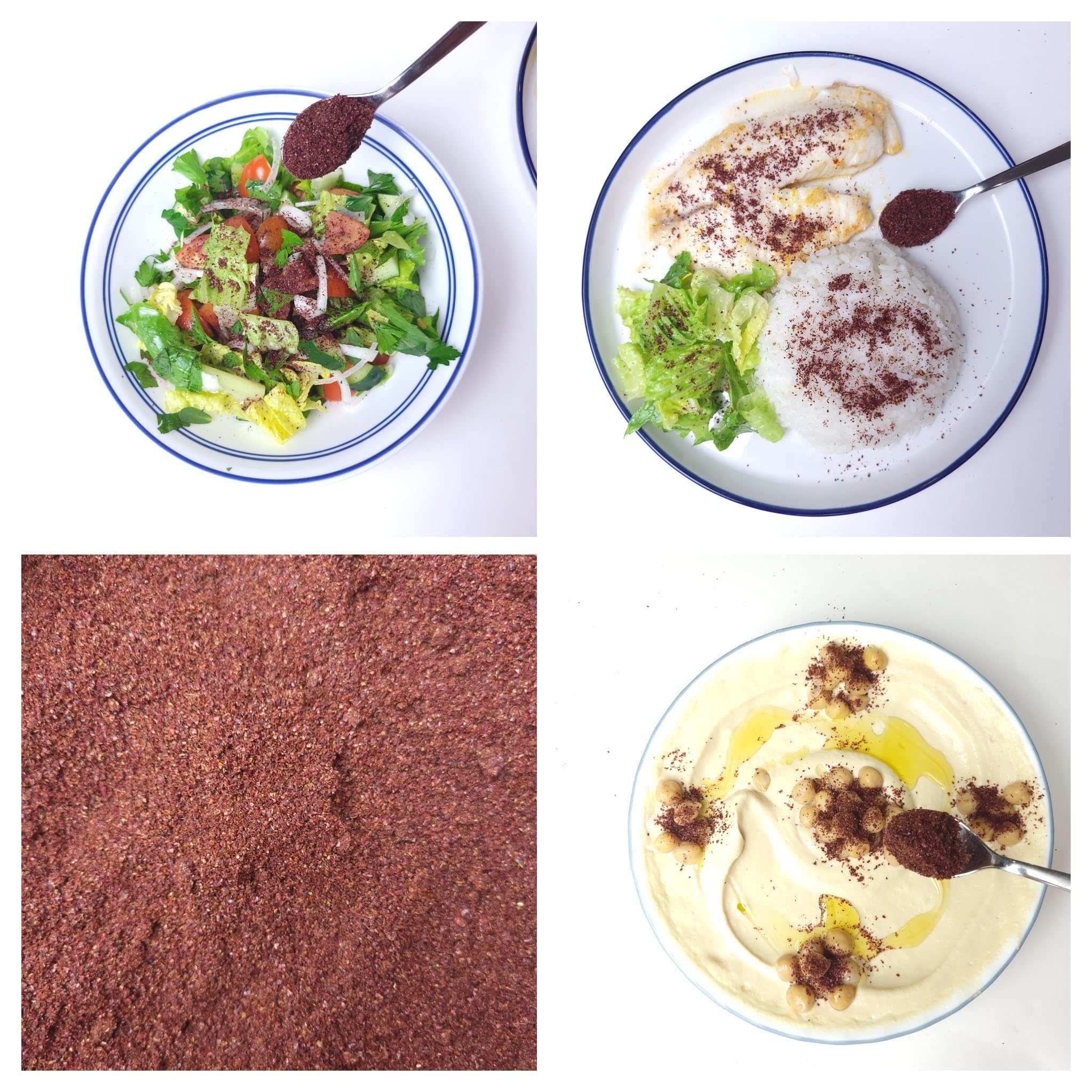 ZAATAR DIP Sumac Spice in a kitchen bowl ready to season.