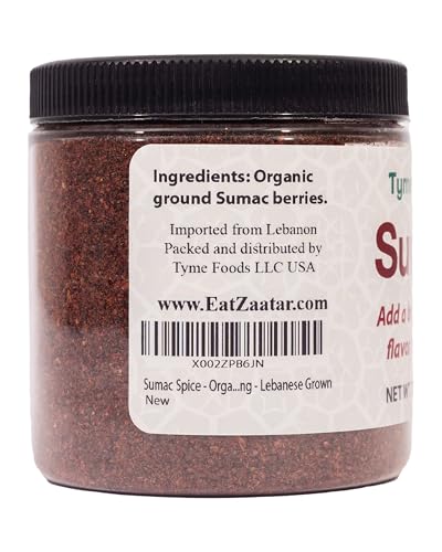 ZAATAR DIP Sumac Spice packaging highlights Mount Hermon harvest.