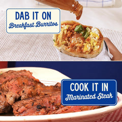 Zab's Original on pizza shows versatile topping for weeknight dinners.