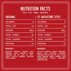 Zab's St Augustine style bottle highlights sweeter, slower burn ideal for sandwiches.