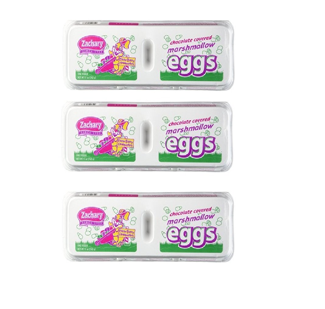 Zachary chocolate-covered marshmallow eggs, perfect Easter treat and shareable snack.
