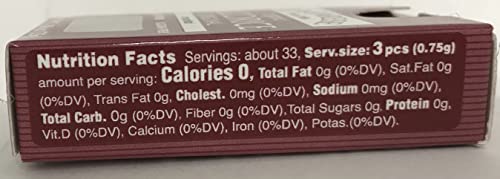 Close-up of Zagarese licorice pellets highlighting natural color and clean ingredients.