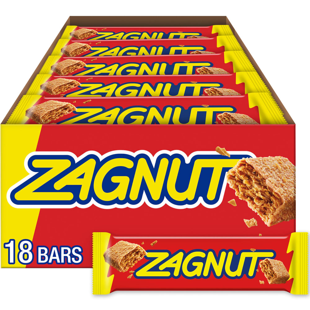 ZAGNUT box of eighteen bars ready for sharing.