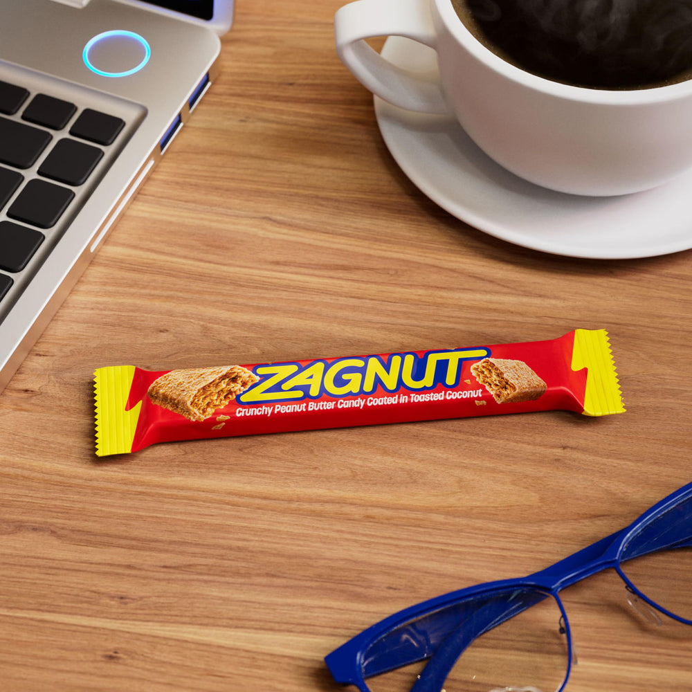 ZAGNUT candy dish ready for gifting or party snacking.