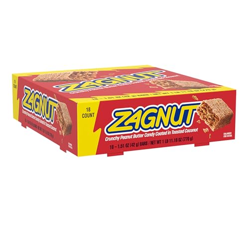 ZAGNUT individually wrapped bars for on-the-go snacking.