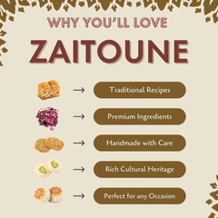 Zaitoune date maamoul bite-sized cookie with rich date flavor
