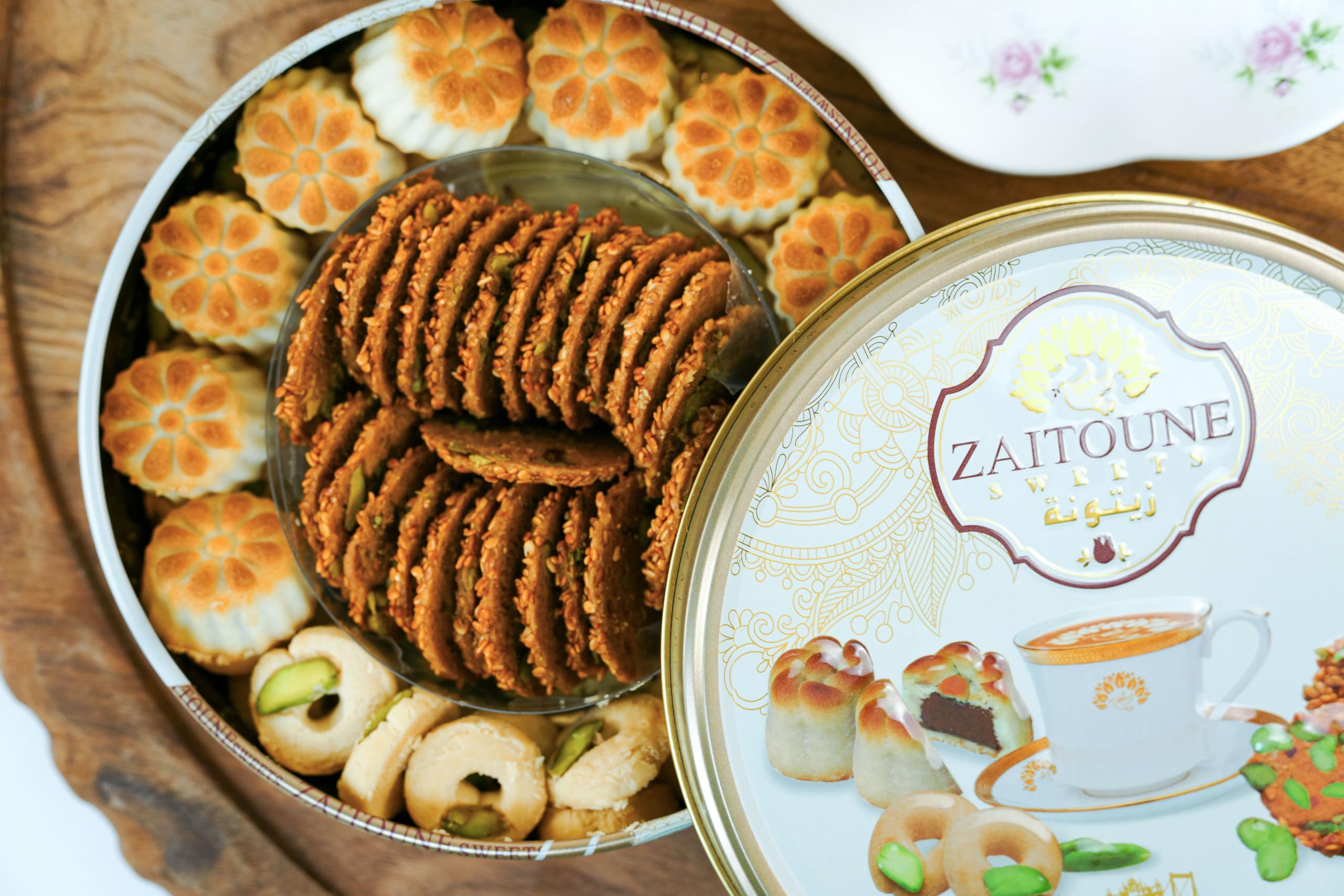Zaitoune Turkish handmade cookies crafted with traditional methods