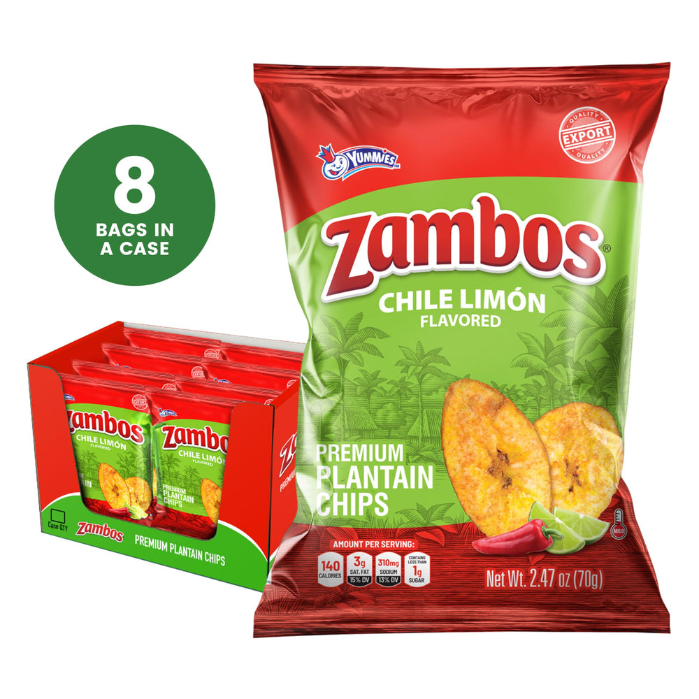 Zambos Chile Limón seasoning on chips highlights tangy aroma and zest.