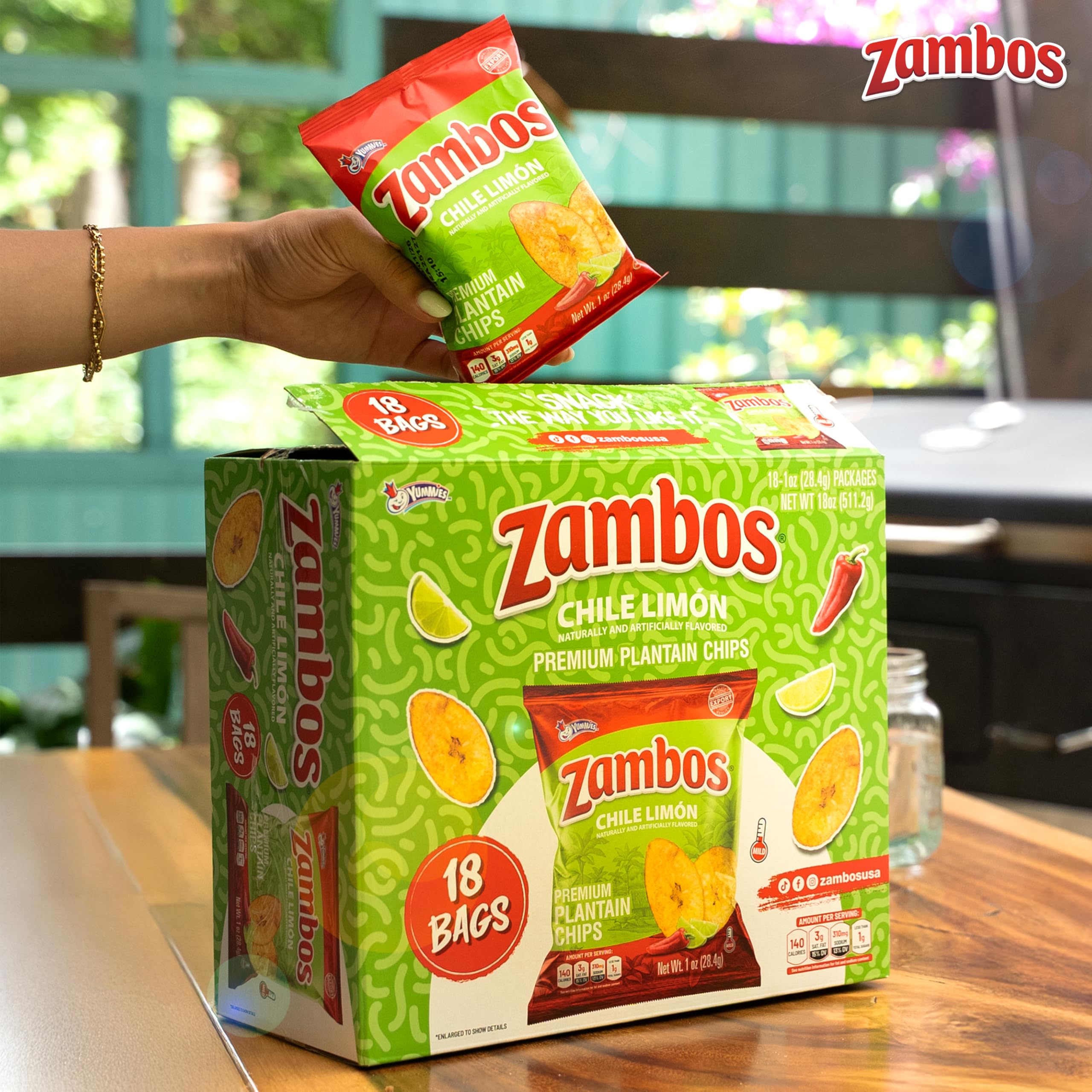 Zambos travel-friendly snack ideal for lunchboxes and on-the-go meals.