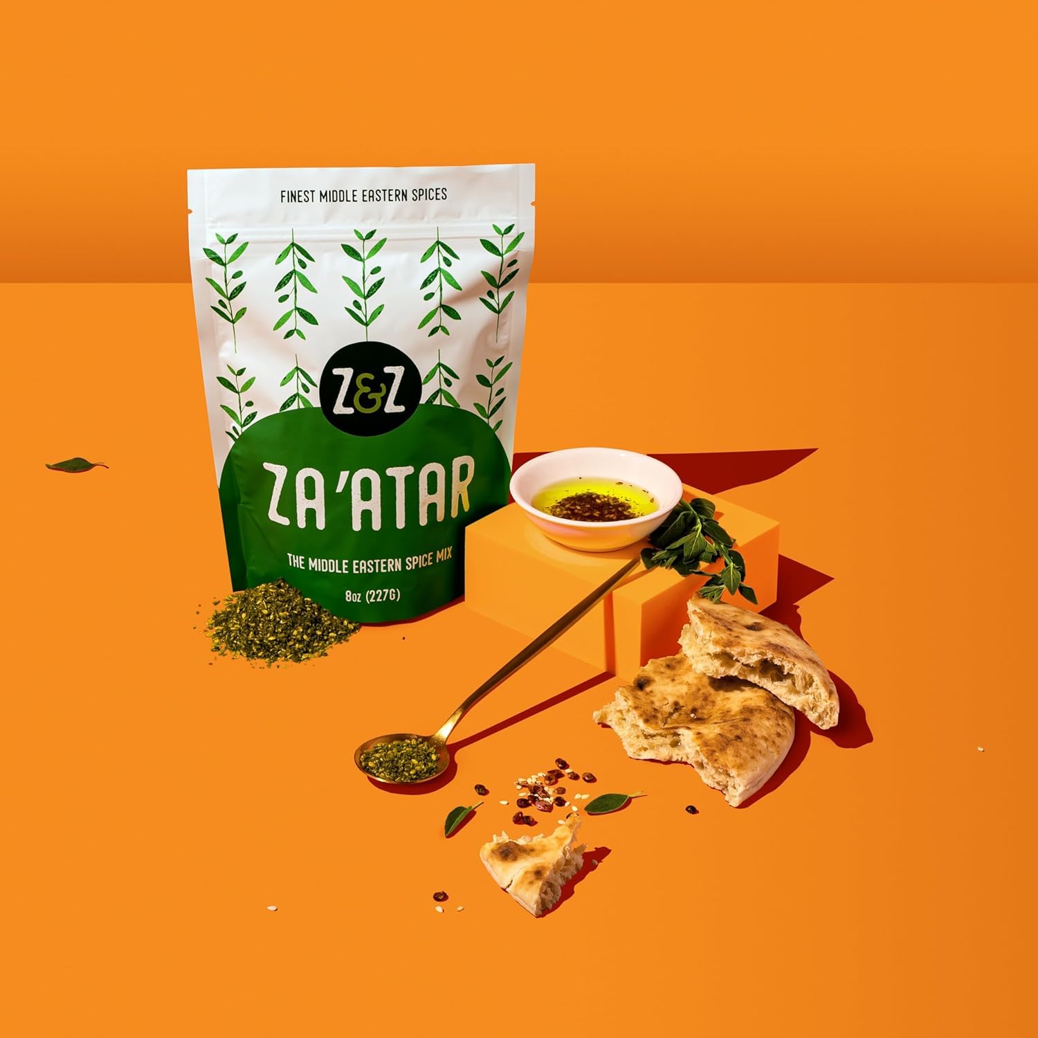 Z&Z Za'atar origin Jenin Palestine highlighting cultural heritage.