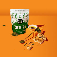 Z&Z Za'atar origin Jenin Palestine highlighting cultural heritage.