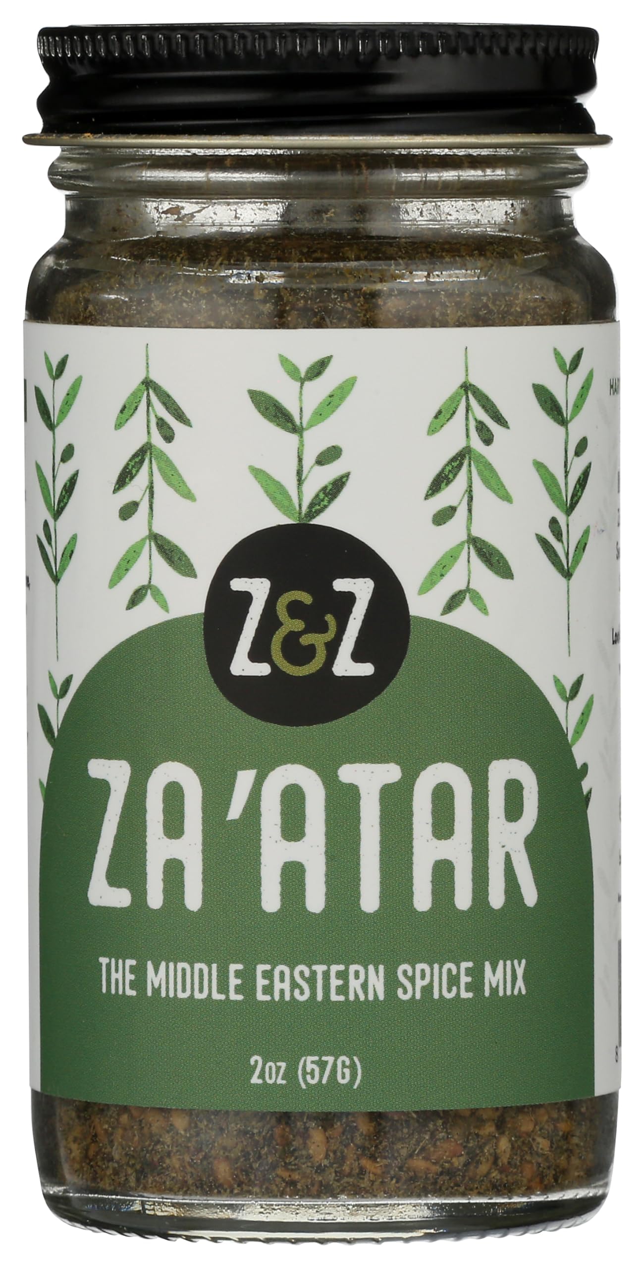 Z&Z Za'atar spice blend packaging front, a pantry staple for bold meals.
