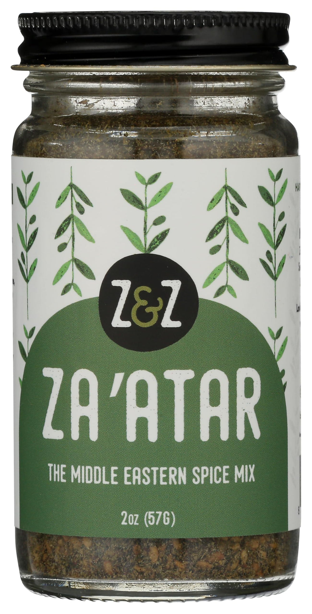 Z&Z Za'atar spice blend packaging front, a pantry staple for bold meals.