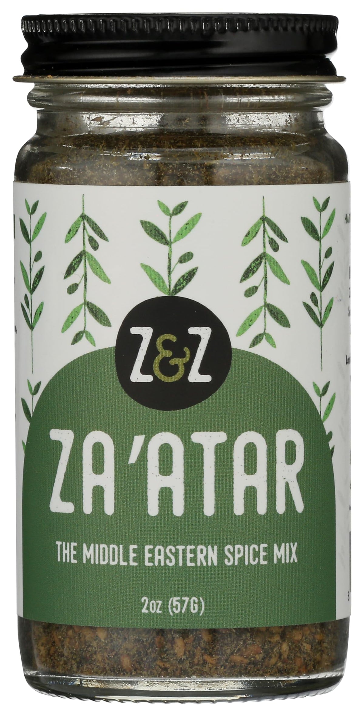 Z&Z Za'atar spice blend packaging front, a pantry staple for bold meals.