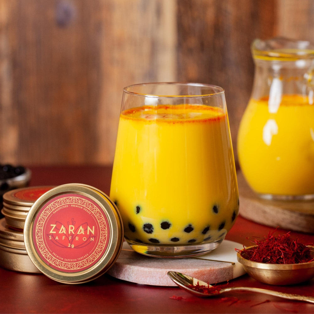 Zaran Saffron paella dish enhanced by crimson saffron strands