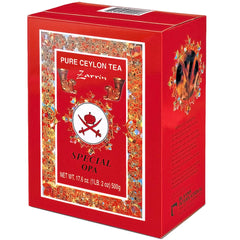 Zarrin high-altitude Ceylon tea leaves capture bright aroma