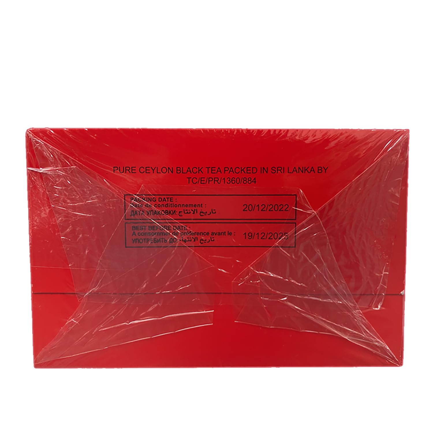 Zarrin tea in clear cup showing rich color and inviting flavor