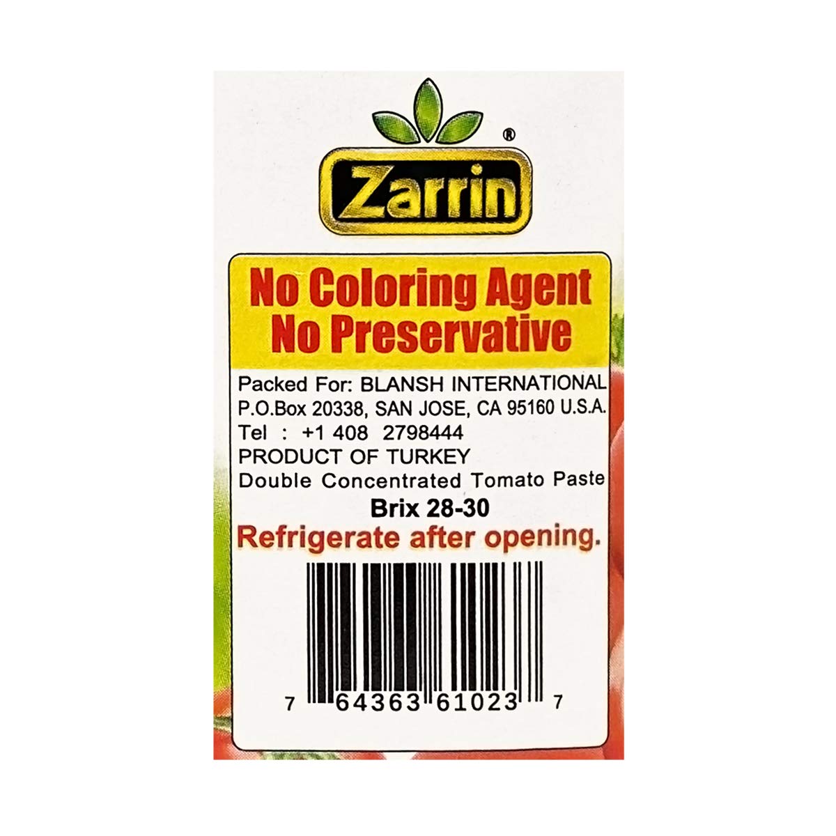 Zarrin tomato paste sauce in pot showing ready-to-use base for pasta or stews