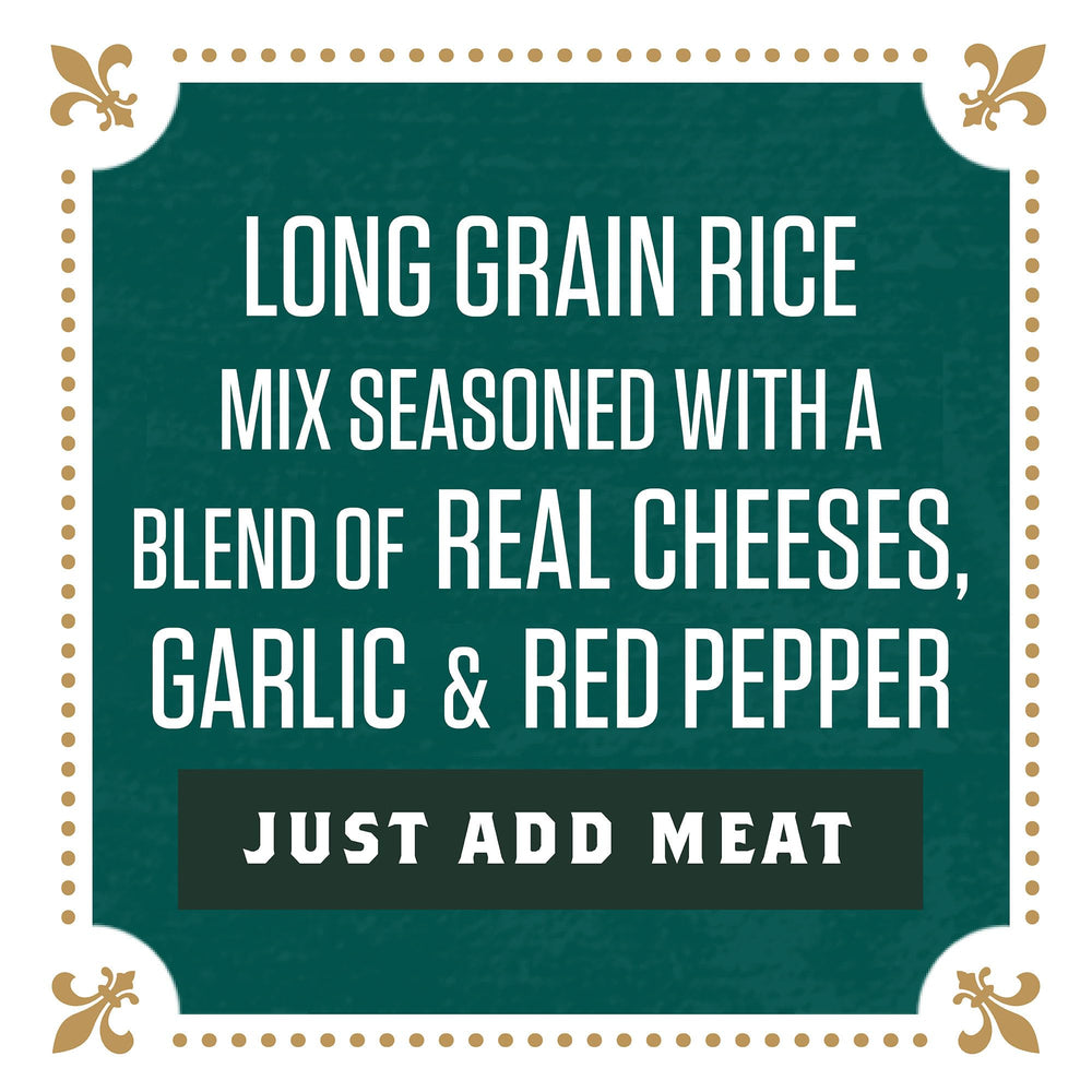 Cooking Zatarain's Creamy Blackened Chicken Rice Mix in a skillet for quick dinner