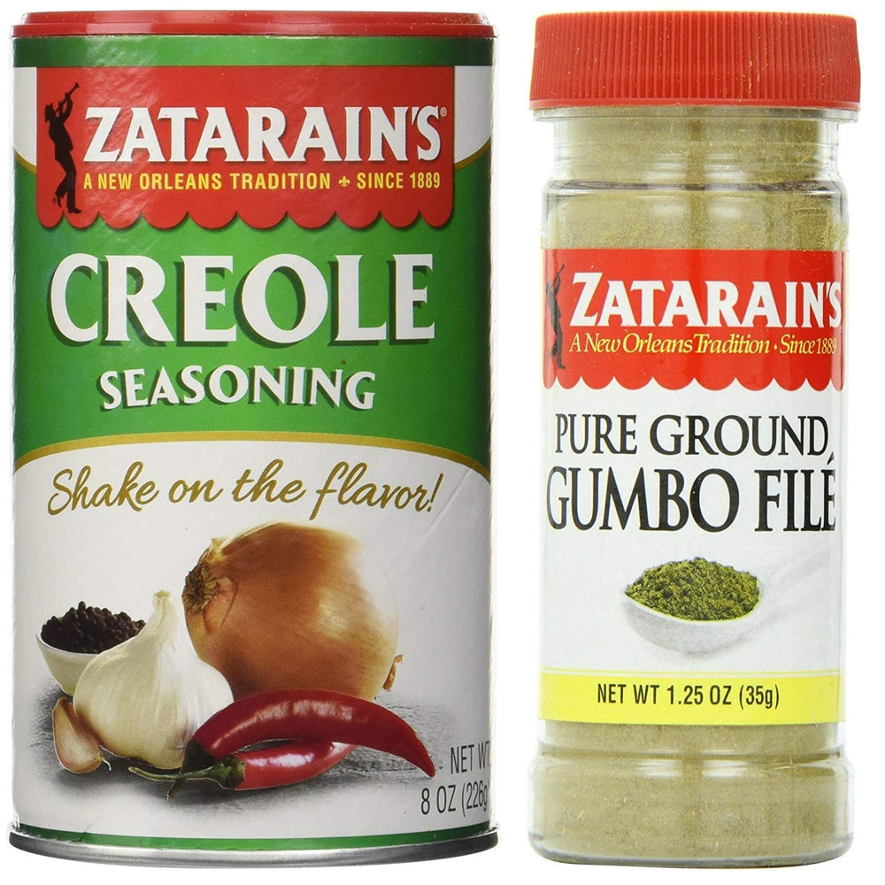 Zatarain's Creole Seasoning bundle enhances flavor across meats, seafood, and vegetables.