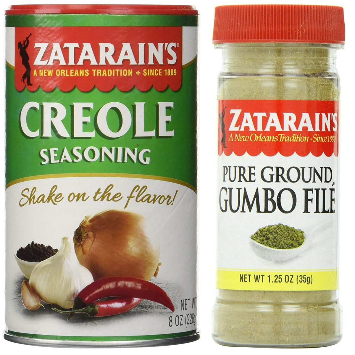 Zatarain's Creole Seasoning bundle enhances flavor across meats, seafood, and vegetables.