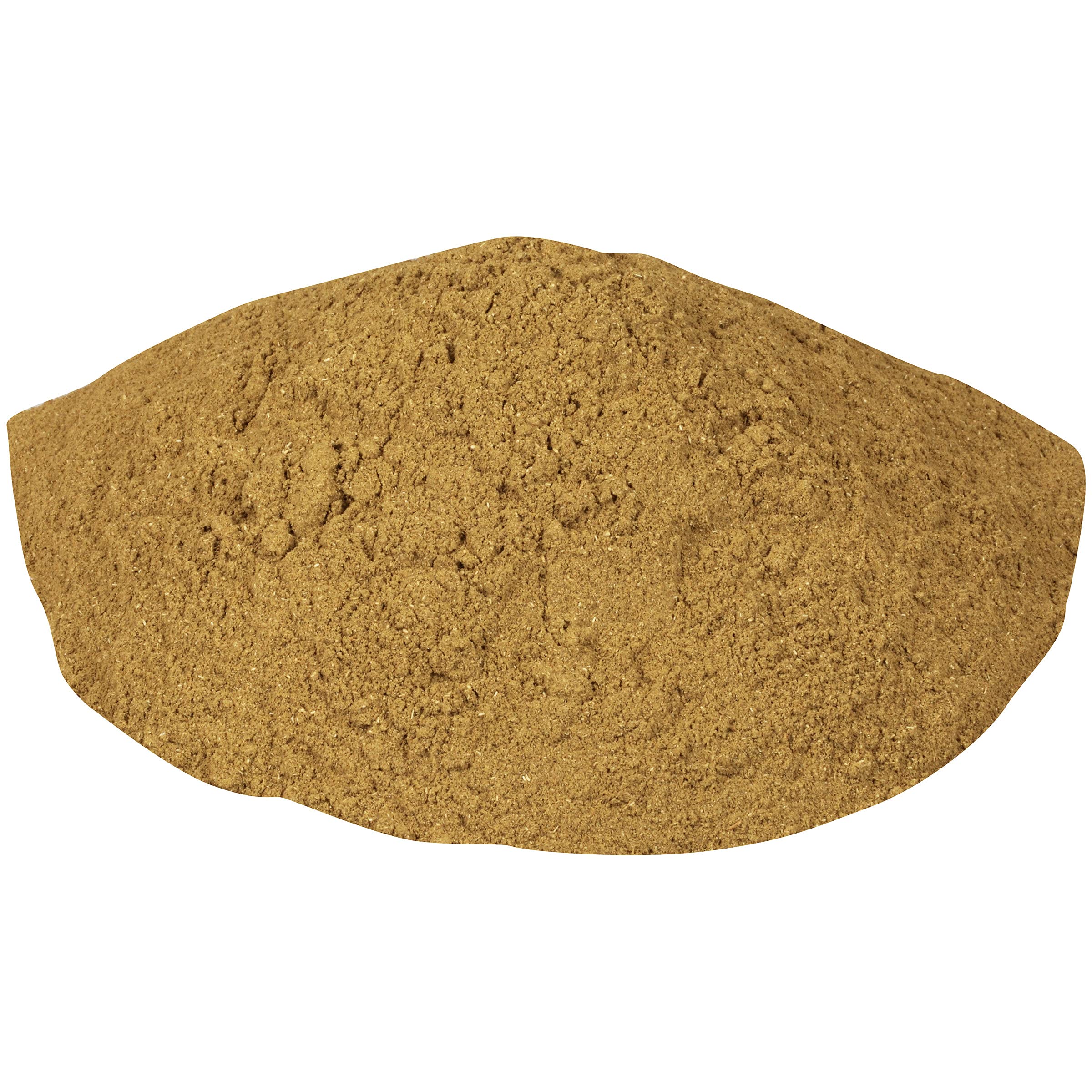 Filé powder sprinkled into a dish for depth and authenticity.