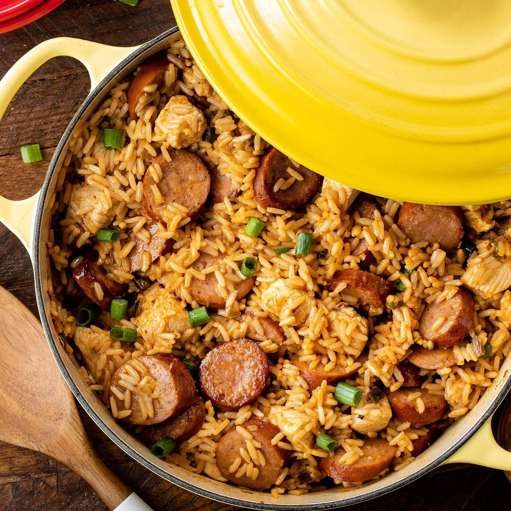 Easy 30-minute prep with Zatarain's Jambalaya, perfect for a quick family meal