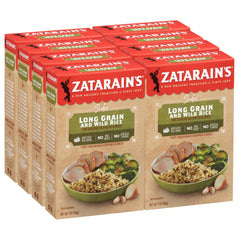 Zatarain's Long Grain & Wild Rice bowl-serve, savory side ready in minutes.