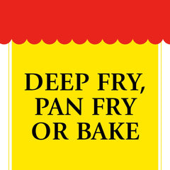 Milk and egg coating option to achieve a thicker crust with Zatarain's Fish Fri.