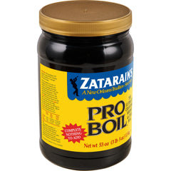 Zatarain's Pro Boil 53 oz bottle delivering bold seafood boil flavor.
