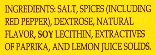 Zatarain's Pro Boil spice blend close-up on the table.