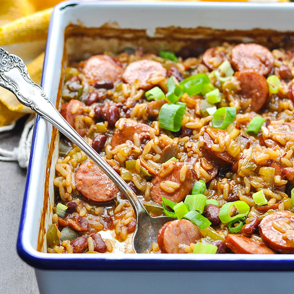 Zatarain's Red Beans & Rice microwave-ready for fast meals.