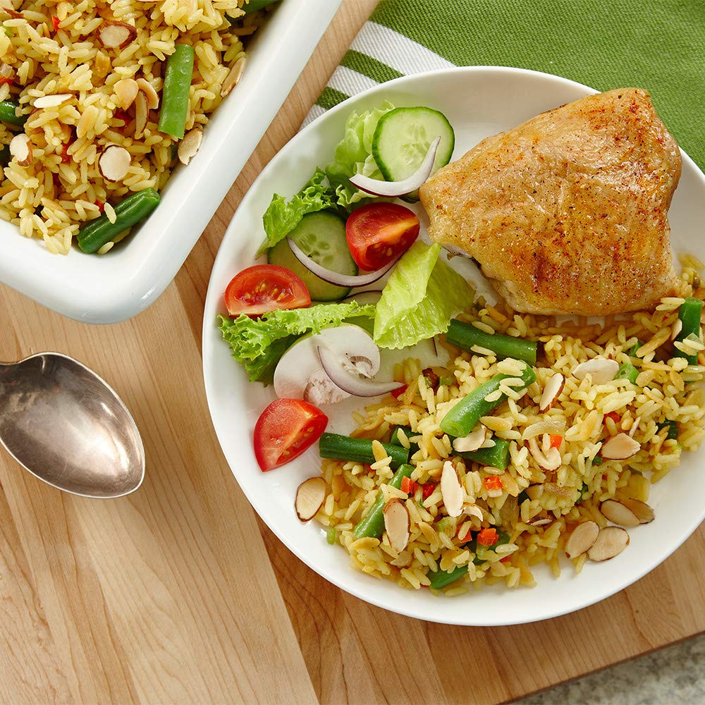 Zatarain's Rice Pilaf 8-pack, pantry-friendly and ready to heat.