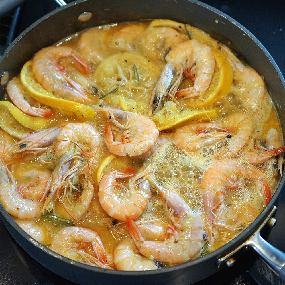 Zatarain's seafood boil in pot demonstrates easy, flavorful cooking at home.