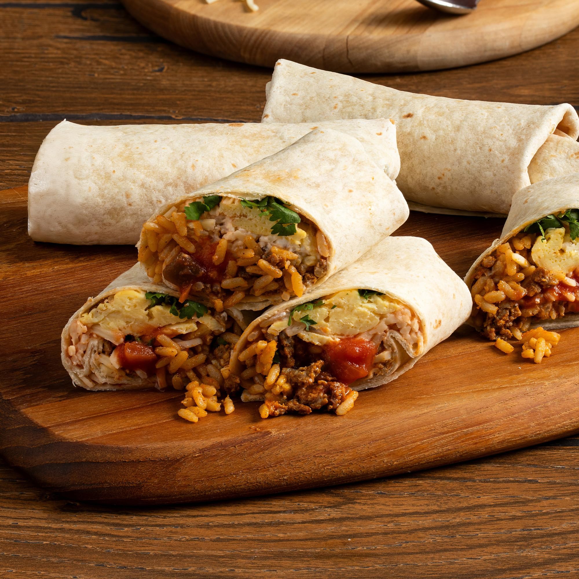 Serving idea: Cajun-inspired tacos using Zatarain's Dirty Rice
