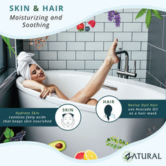 Zatural Avocado Oil bottle beside vegetables for healthy sauteing.