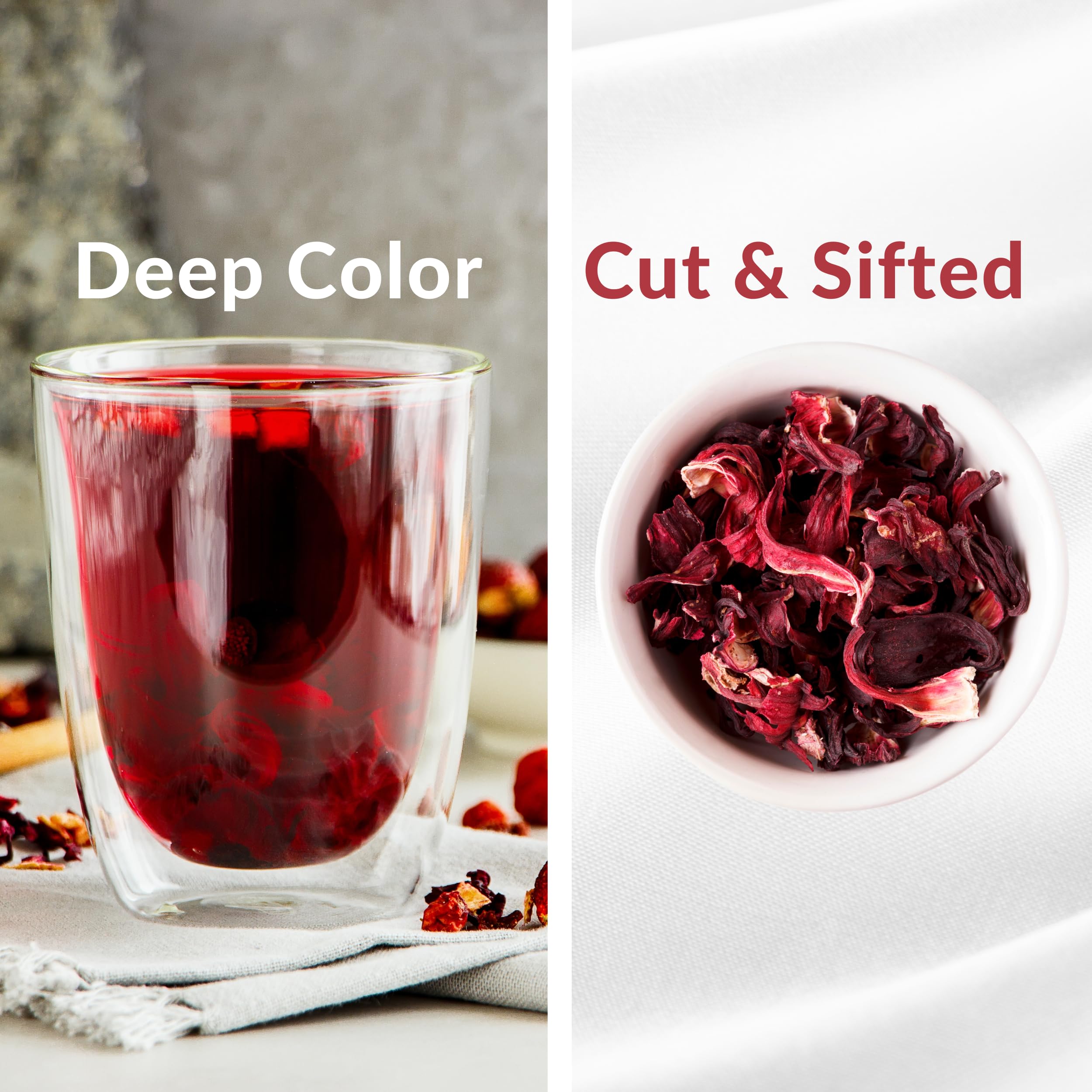 ZAVBE Hibiscus aroma closeup highlights natural fragrance ideal for tea rituals.