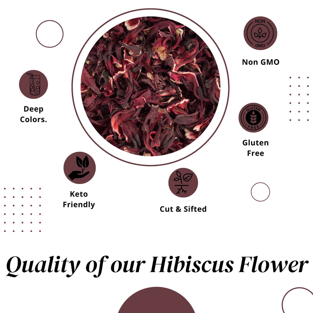 ZAVBE hibiscus loose-leaf aroma hints at a bright, refreshing cup.