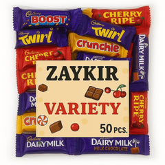 ZAYKIR Cadbary bulk bag ready for events and gifting.