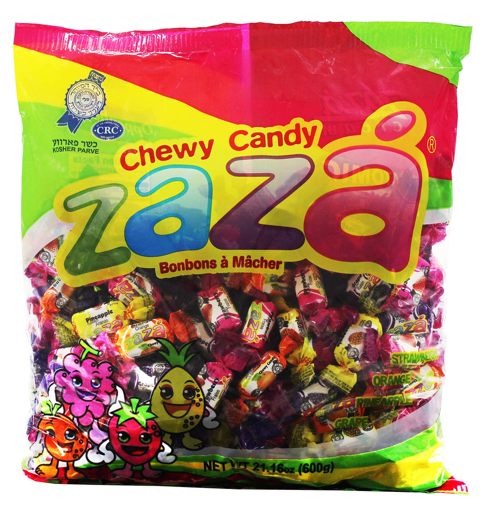 Zaza individually wrapped candy for Halloween trick-or-treat, clean handling and quick sharing.