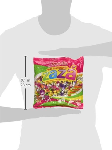 Zaza office desk candy display adds color and easy snacking during breaks.